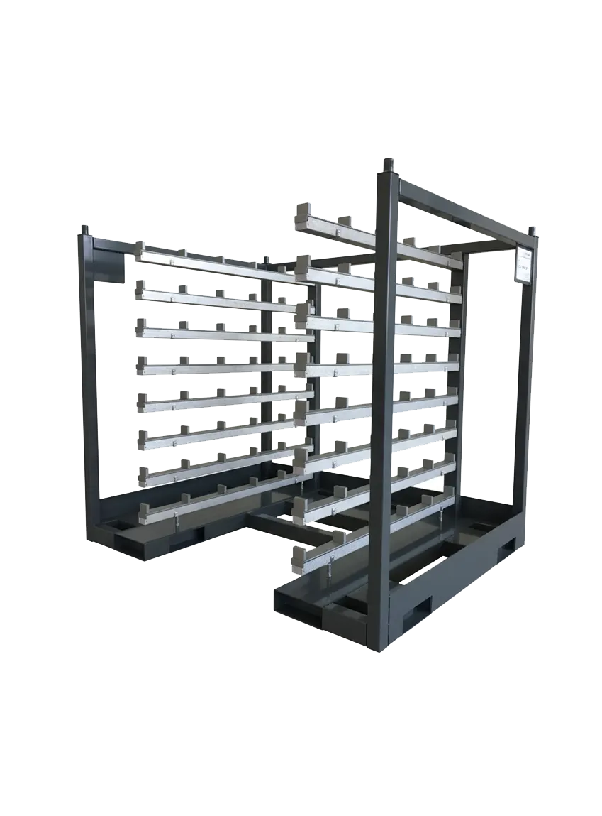 Ecovab Custom Steel Stackable Racks
