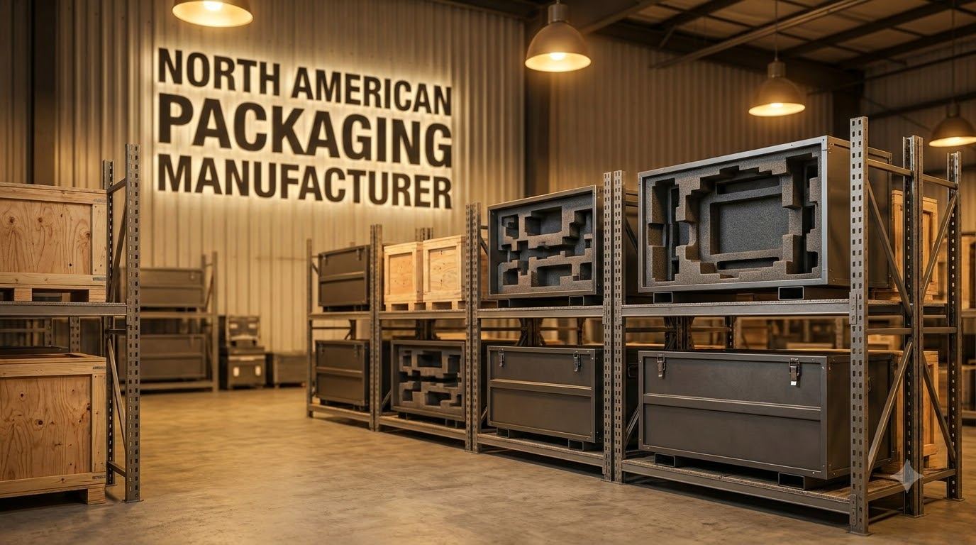 Custom packaging systems from a North American packaging manufacturer for automotive manufacturers